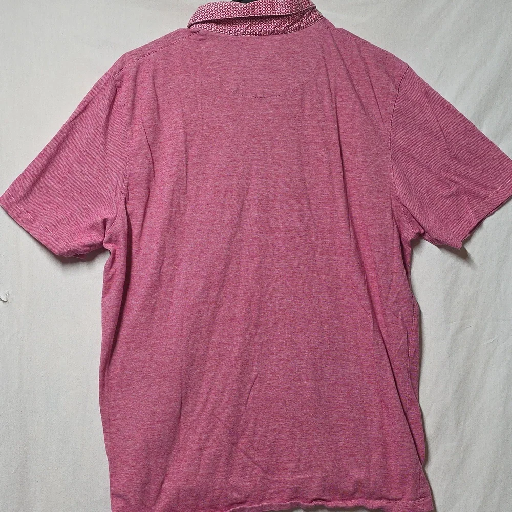 Ted Baker Raspberry Polo Shirt Small - Picture 6 of 6
